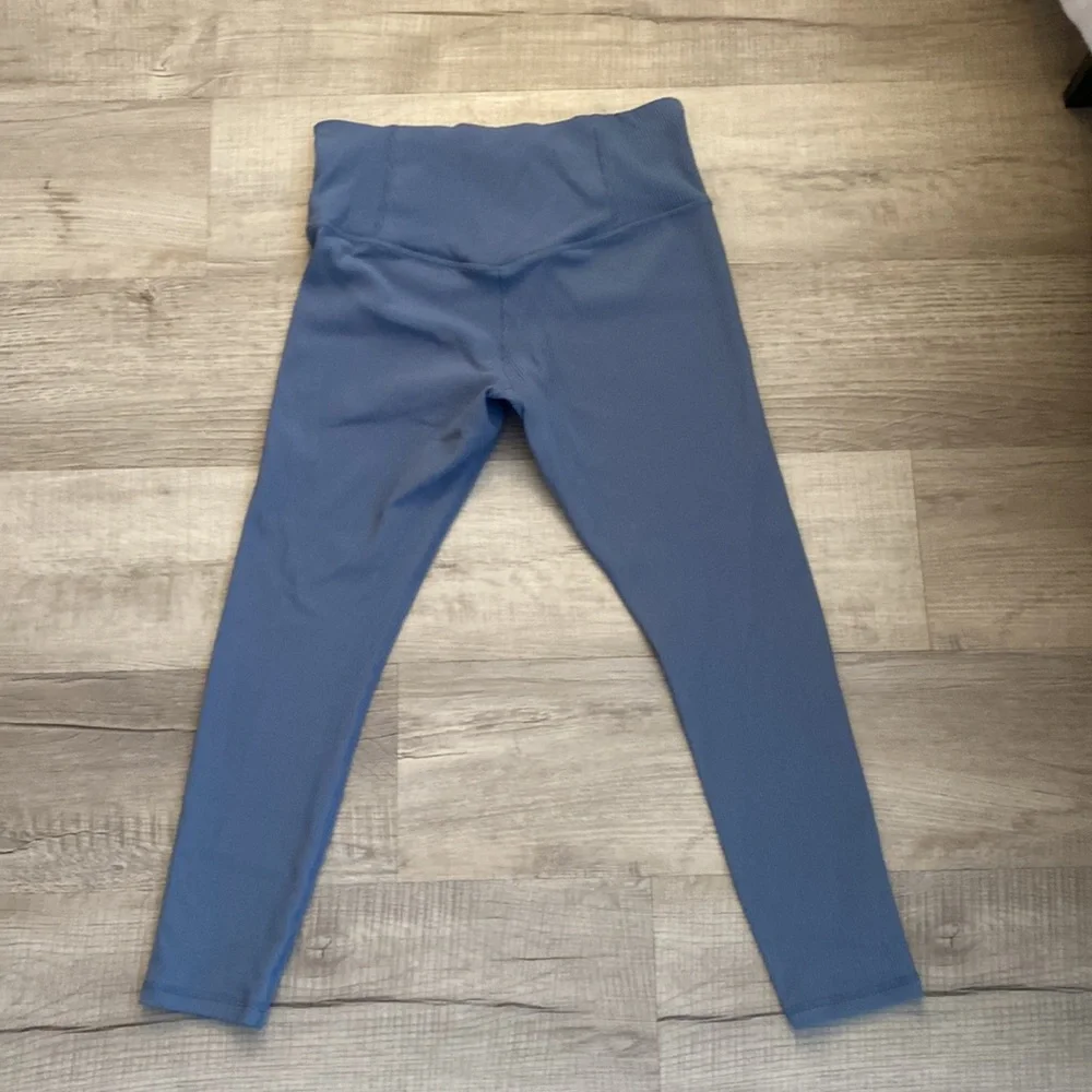 Athleta Ribbed Leggings - Picture 3 of 5